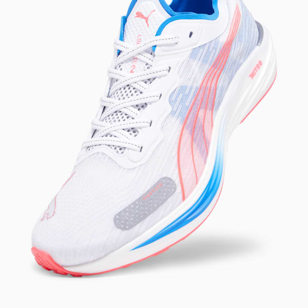 Liberate NITRO™ 2 Men's Running Shoes, PUMA White-Ultra Blue-Fire Orchid, extralarge