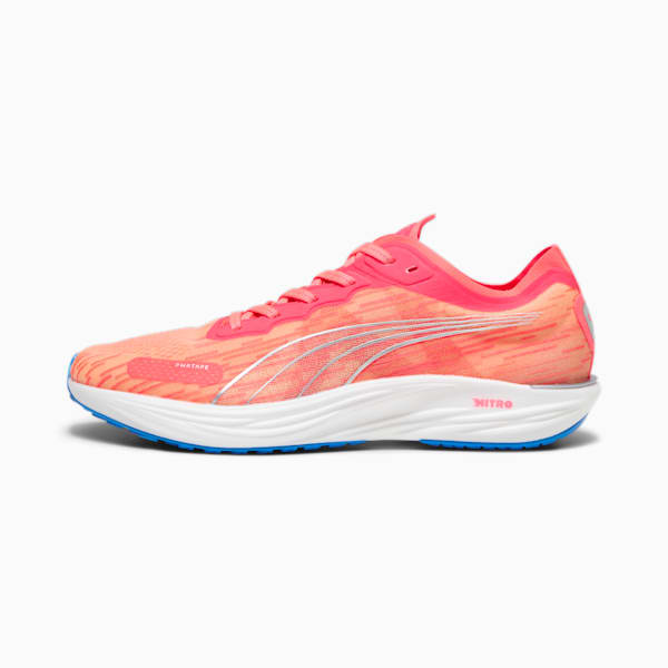 Tenis de correr para hombre Liberate NITRO 2, Fire Orchid-PUMA Silver, extralarge