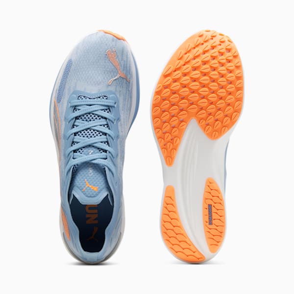 Tenis de correr para hombre Liberate NITRO 2, Zen Blue-Neon Citrus, extralarge