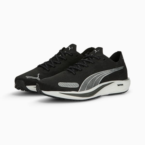 Liberate NITRO™ 2 Women's Running Shoes, PUMA Black-PUMA Silver, extralarge-IND