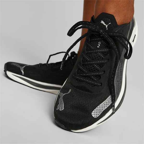 Liberate NITRO 2 Women's Running Shoes, PUMA Black-PUMA Silver, extralarge-GBR