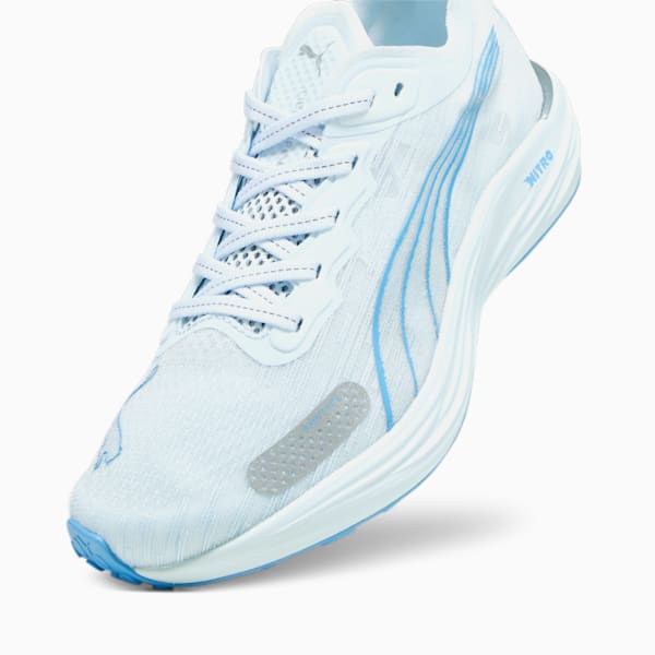 ウィメンズ リベレイト ニトロ 2 ランニングシューズ, Icy Blue-PUMA Silver-Regal Blue, extralarge-JPN