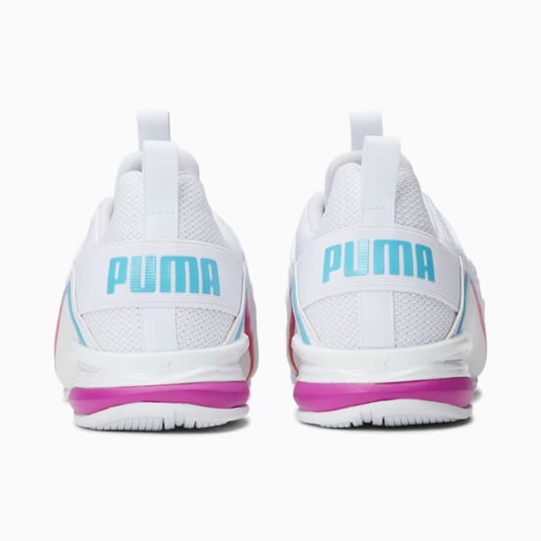 Axelion Light Fade Women's Sneakers, Puma White-Blue Atoll, extralarge