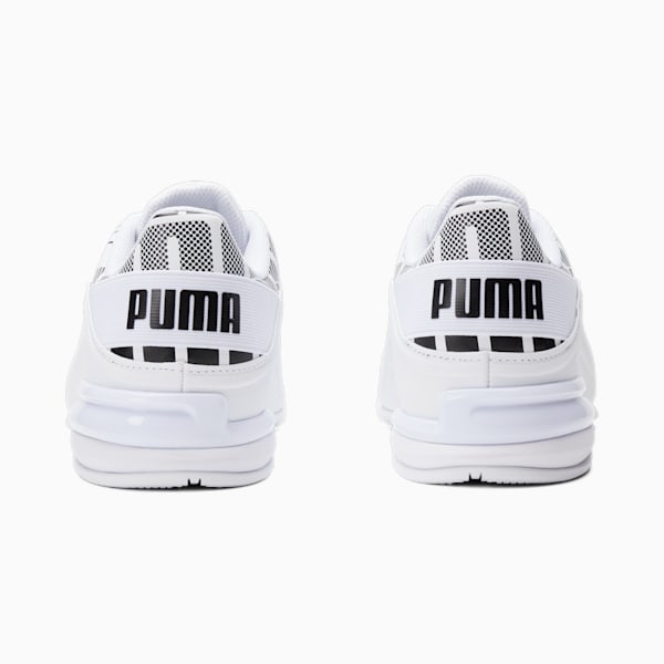 Zapatos deportivos para correr Viz Runner Repeat para hombre, Puma White-Puma Black