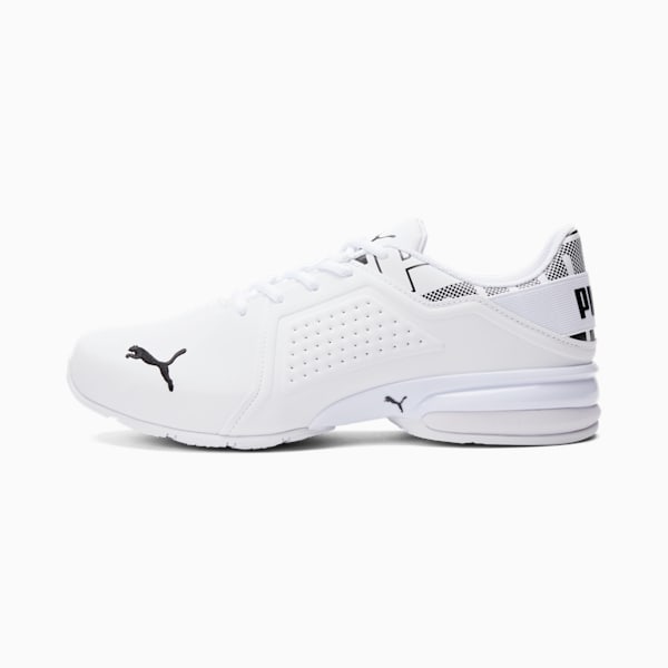 Viz Runner Repeat Men's Running Sneakers, Puma White-Puma Black, extralarge