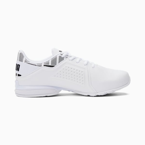 Chaussures de course à pied Viz Runner Repeat, homme, Puma White-Puma Black, extralarge