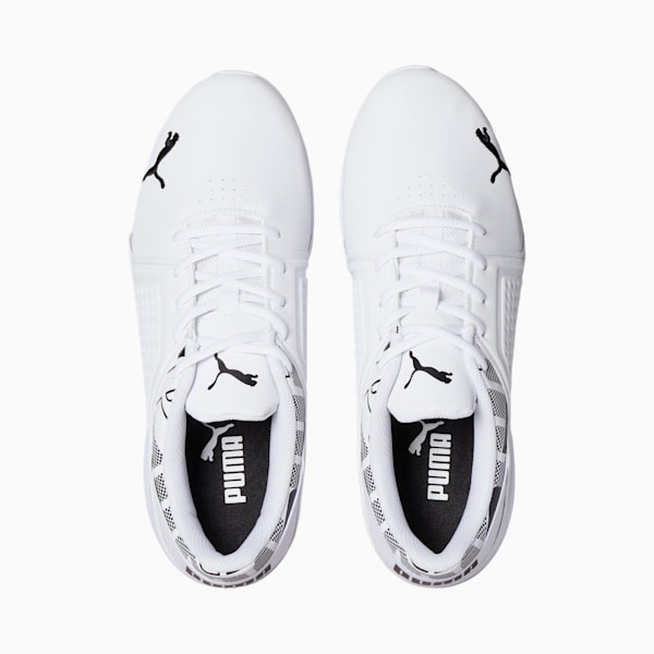 Viz Runner Repeat Men's Sneakers, Puma White-Puma Black, extralarge