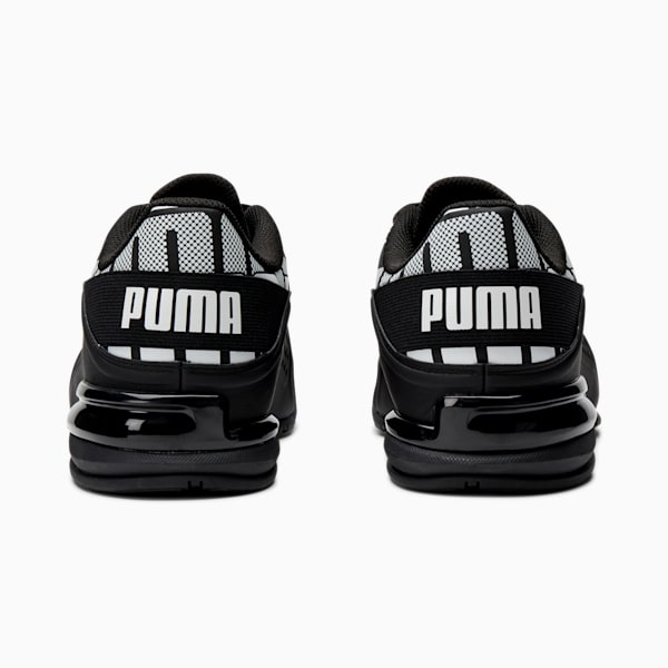Viz Runner Repeat Men's Sneakers, Puma Black-Puma White, extralarge