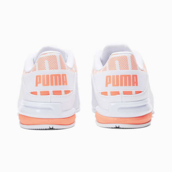 Zapatos deportivos para correr Viz Runner Repeat para hombre, Puma White-Neon Citrus