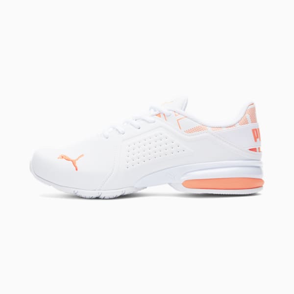 puma viz runner white