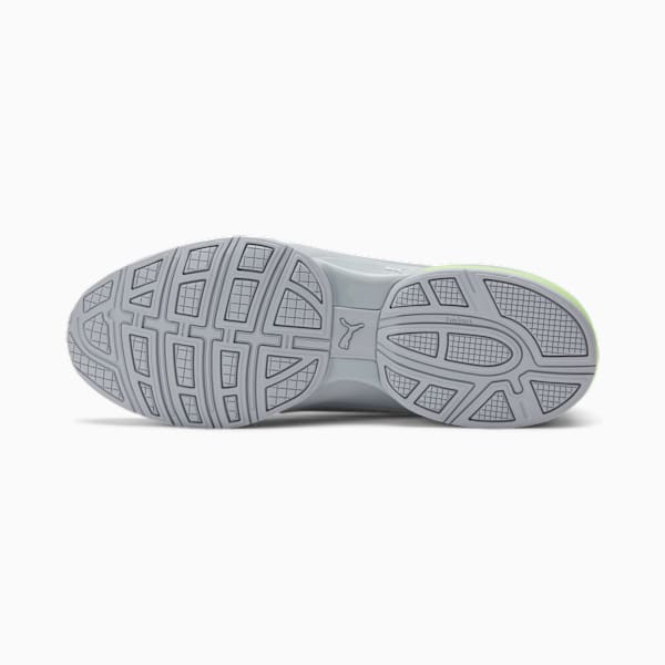 Viz Runner Repeat Men's Sneakers, Platinum Gray-Fizzy Lime, extralarge