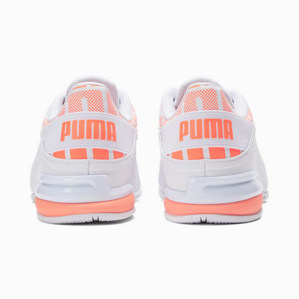 Viz Runner Repeat Men's Sneakers, PUMA White-Ultra Orange, extralarge