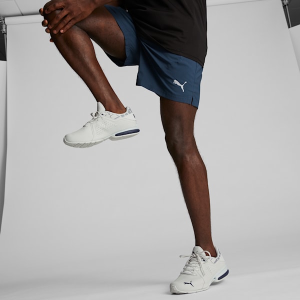 Viz Runner Repeat Men's Sneakers, Glacial Gray-PUMA Navy, extralarge