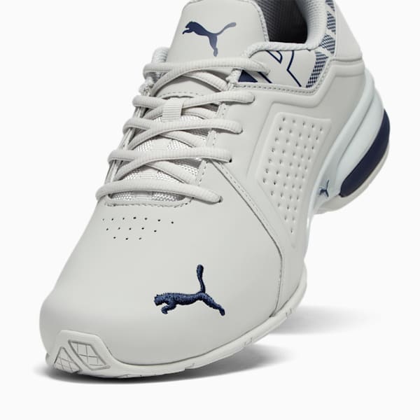 Viz Runner Repeat Men's Sneakers, Glacial Gray-PUMA Navy, extralarge