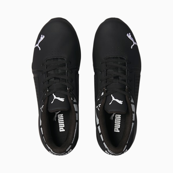 Viz Runner Repeat Wide Men's Running Shoes, Puma Black-Puma White, extralarge