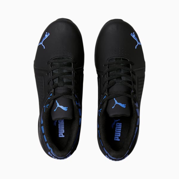 Viz Runner Repeat Wide Men's Running Shoes, PUMA Black-Royal Sapphire