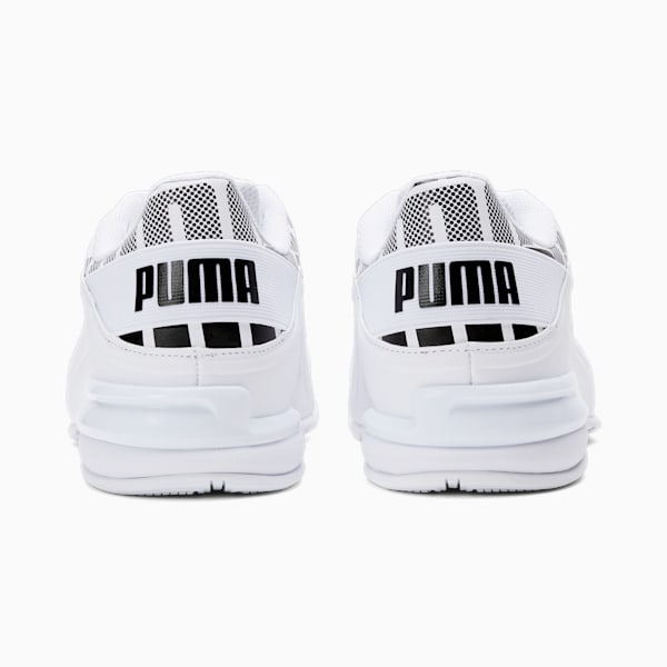 Viz Runner Repeat Wide Men's Running Shoes, PUMA White-PUMA Black, extralarge