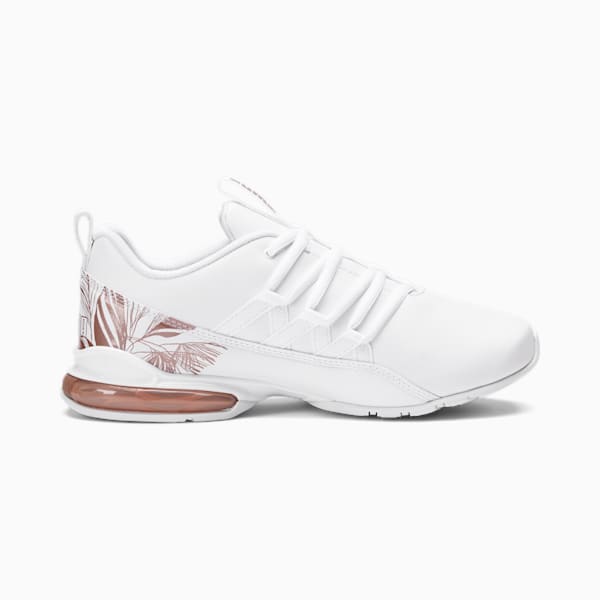 Riaze Prowl Palm Women's Running Shoes, Puma White-Rose Gold, extralarge