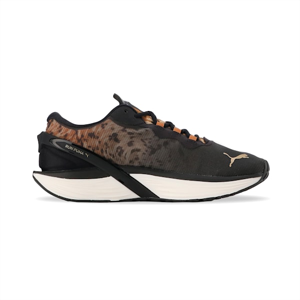 ウィメンズ RUN XX ニトロ サファリグラム ランニングシューズ, Puma Black-Desert Tan