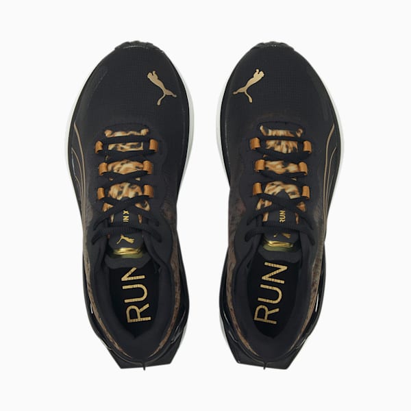 Run XX NITRO™ Safari Glam Women's Running Shoes, Puma Black-Desert Tan, extralarge-AUS