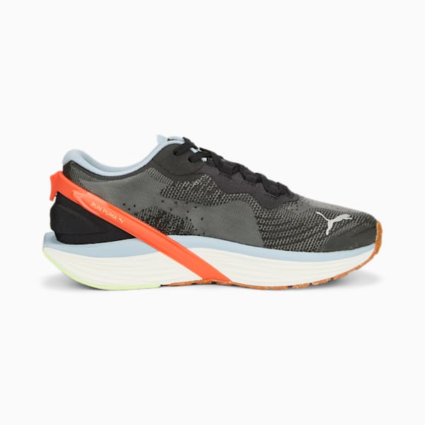 PUMA x FIRST MILE Run XX NITRO™ Women's Running Shoes, Puma Black-Blue Wash-Fizzy Apple, extralarge-IND