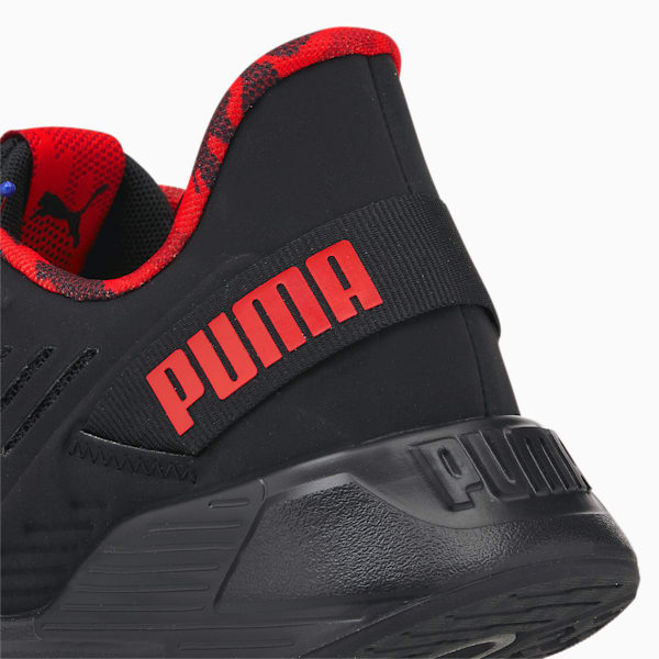 Disperse XT 2 Off-Season Men's Training Shoes, Puma Black-Burnt Red, extralarge-IND