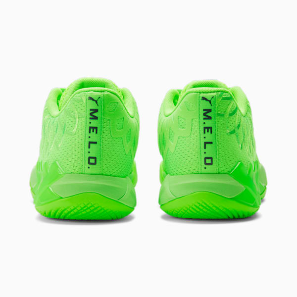 PUMA x LAMELO BALL MB.01 Lo Big Kids' Basketball Shoes, Green Gecko-CASTLEROCK, extralarge
