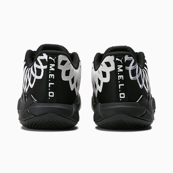 Tenis de básquetbol juvenil PUMA x LAMELO BALL MB.01 Lo, PUMA Black-PUMA Black, extralarge