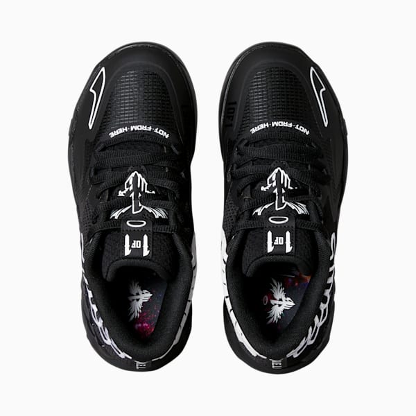 Tenis de básquetbol juvenil PUMA x LAMELO BALL MB.01 Lo, PUMA Black-PUMA Black, extralarge