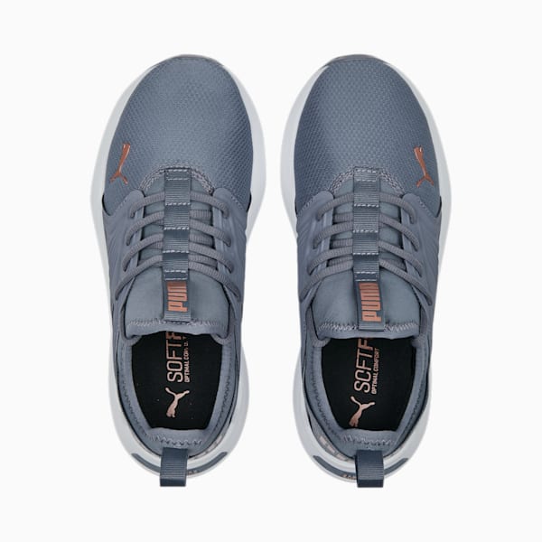 Softride Fly Women's Walking Shoes, Gray Tile-Copper Rose