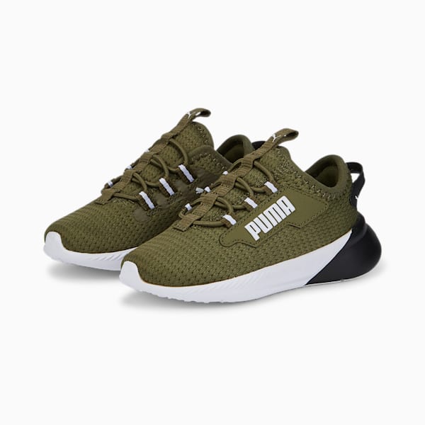 Retaliate 2 AC Sneakers Babies, Dark Green Moss-Puma Black, extralarge