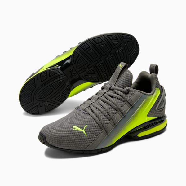 Ion Fade Running Shoes, CASTLEROCK-Lime Squeeze, extralarge