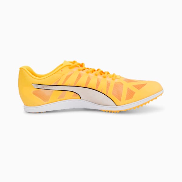 Zapatos para atletismo evoSPEED Distance 10 para hombre, Sun Stream-Metallic Silver-Puma Black, extralarge