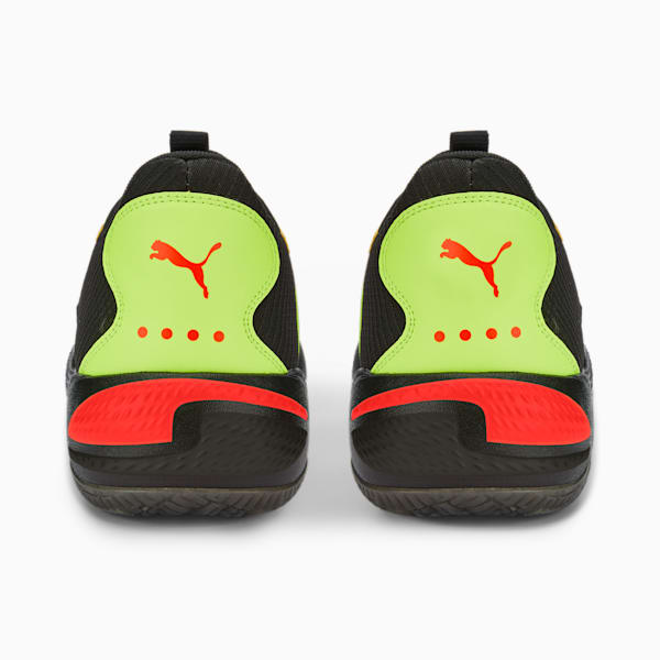 Zapatos de básquetbol Court Rider 2.0 Glow Stick, Puma Black-Lime Squeeze