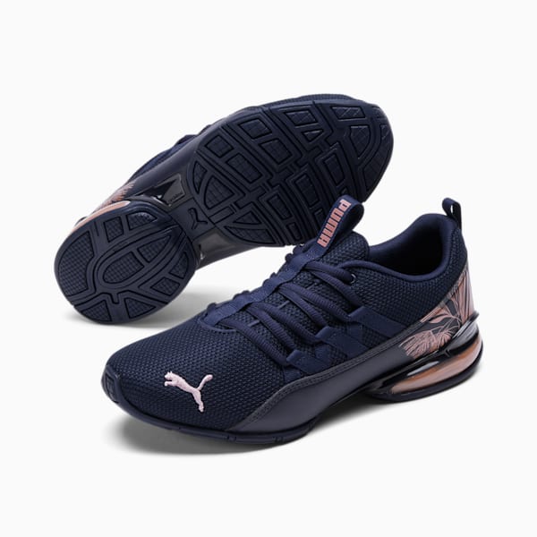 Riaze Prowl Palm Women's Running Shoes, Peacoat-Rose Gold
