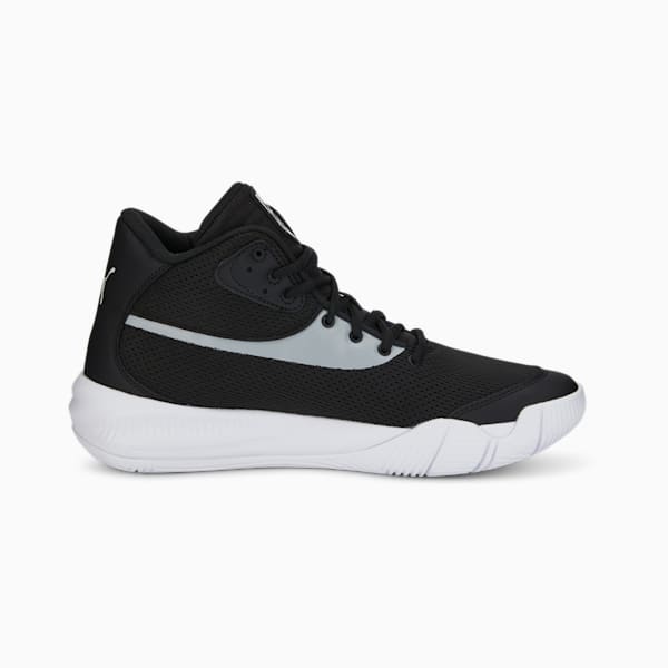 Triple Mid Basketball Shoes, Puma Black-Nimbus Cloud, extralarge-IND