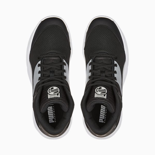 Triple Mid Basketball Shoes, Puma Black-Nimbus Cloud, extralarge-IND