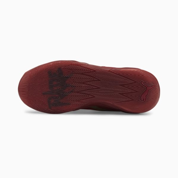 MB.02 Phoenix Basketball Shoes, Intense Red-Metallic Gold, extralarge-IND