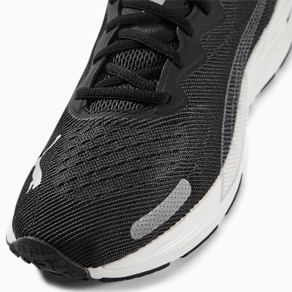 Velocity NITRO™ 2 Wide Men's Running Shoes, Puma Black-Metallic Silver, extralarge
