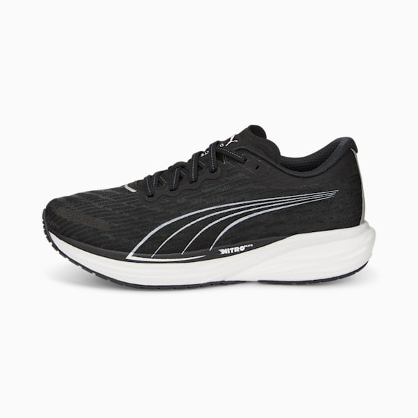 Deviate NITRO™ 2 Wide Men's Running Shoes, Puma Black, extralarge-IND