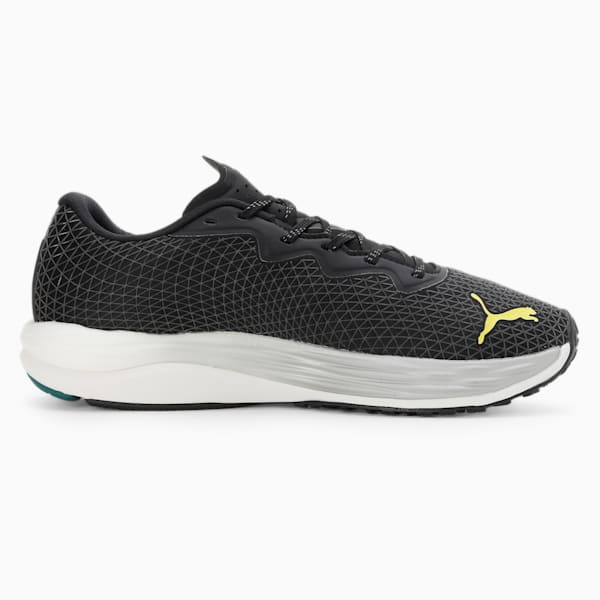 Velocity NITRO 2 GORE-TEX® Men's Trail Running Shoes, PUMA Black-Malachite-Yellow Burst, extralarge-IND