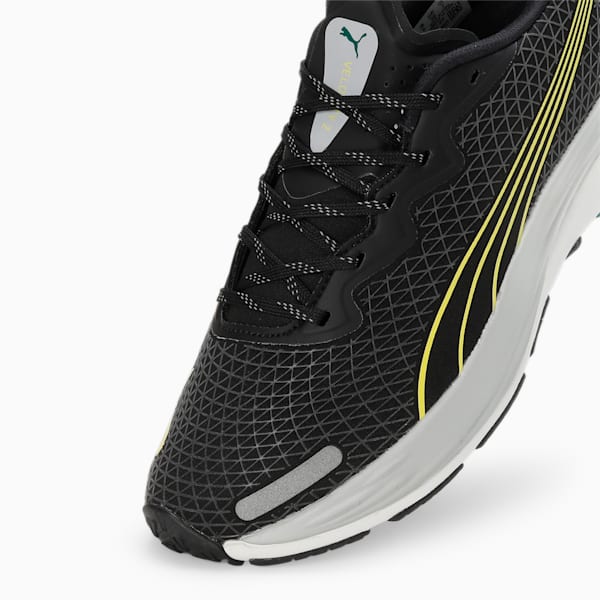 Velocity NITRO 2 GORE-TEX® Men's Trail Running Shoes, PUMA Black-Malachite-Yellow Burst, extralarge-IND
