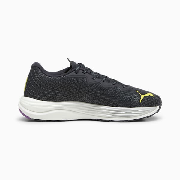 Velocity NITRO 2 GORE-TEX® Women's Running Shoes, PUMA Black-Purple Pop-Yellow Burst, extralarge-IND