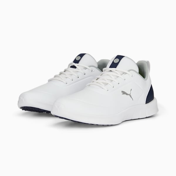 Laguna Fusion Golf Shoes Women, PUMA White-PUMA Navy, extralarge-GBR