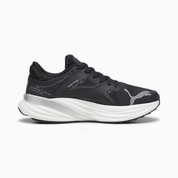 ウィメンズ マグニファイ ニトロ 2 ランニングシューズ, PUMA Black-PUMA White-PUMA Silver, extralarge-JPN