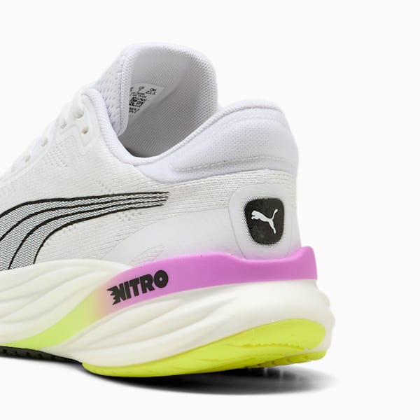 Tenis de running Mujer Magnify NITRO™ 2, PUMA White-Pure Magenta-Yellow Alert, extralarge
