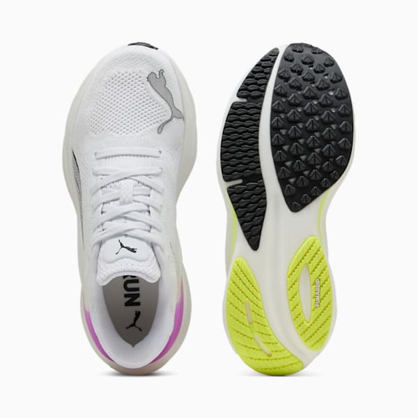 Tenis de running Mujer Magnify NITRO™ 2, PUMA White-Pure Magenta-Yellow Alert, extralarge