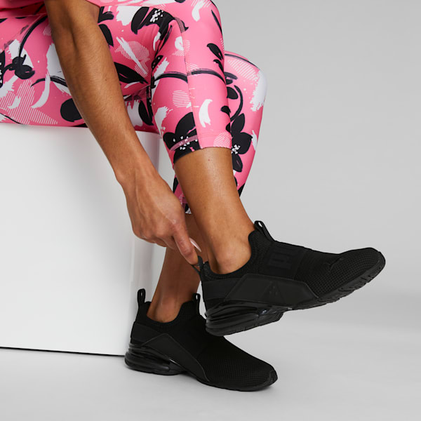 Zapatos sin cordones para mujer Axelion, Puma Black-Puma Black, extralarge