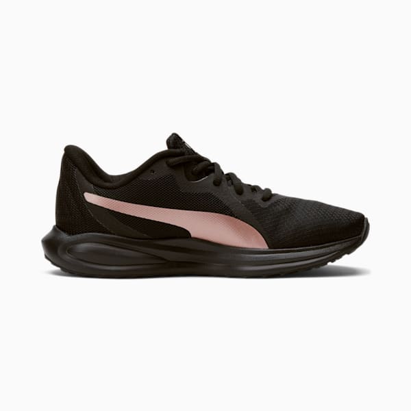 Twitch Runner Women's Running Shoes, Puma Black-Rose Gold, extralarge