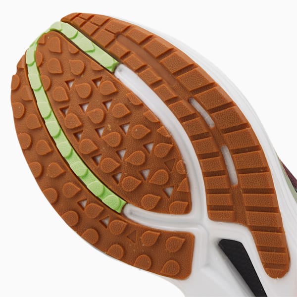 Deviate Nitro 2 First Mile Men's Running Shoes, Puma Black-Fizzy Apple-Firelight, extralarge-IND
